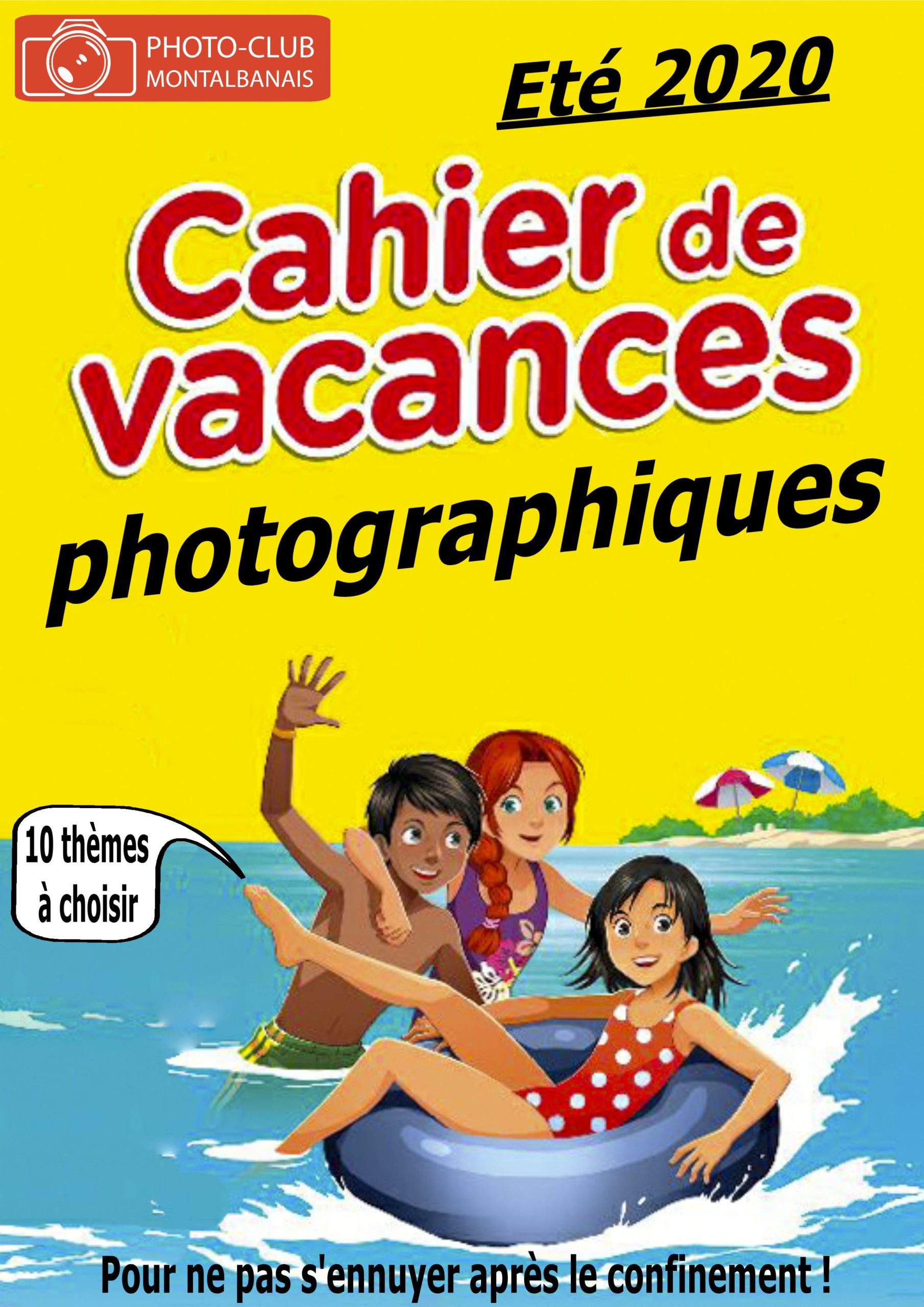 Cahier de vacances photographiques 2020