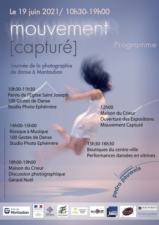 Journée de la photographie de danse à Montauban “Le mouvement capturé”